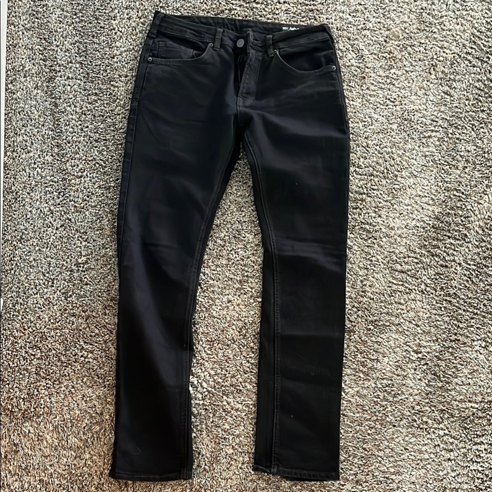 Buffalo David Bitton Black Slim Jeans